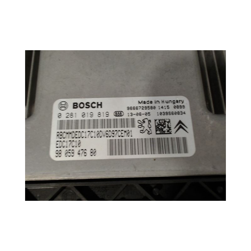 CALCULATEUR MOTEUR CITROEN C4
