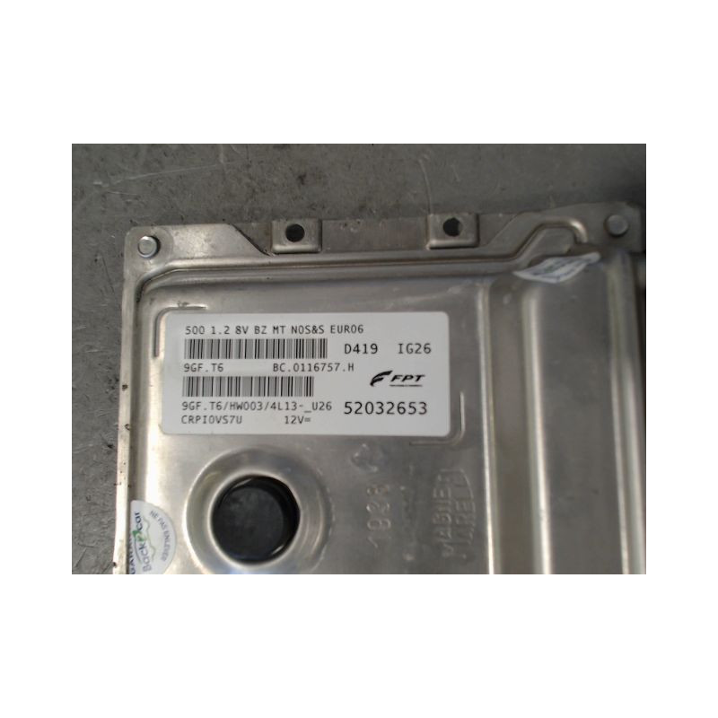 CALCULATEUR MOTEUR FIAT 500