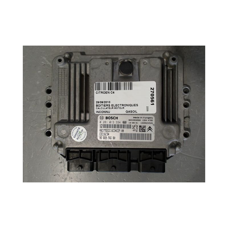 CALCULATEUR MOTEUR CITROEN C4
