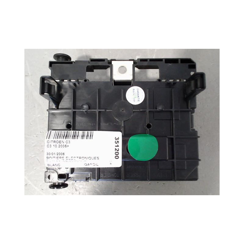 BOITE A FUSIBLES CITROEN C3 2005-