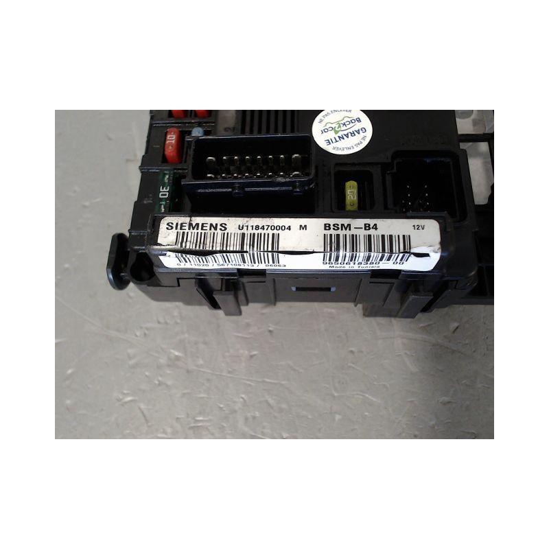 BOITE A FUSIBLES PEUGEOT 1007
