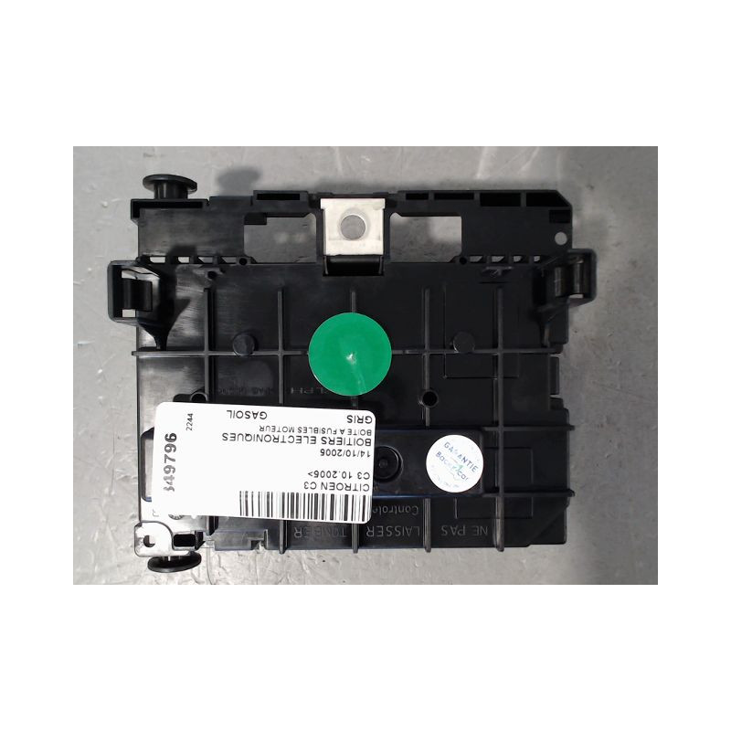BOITE A FUSIBLES CITROEN C3 2005-