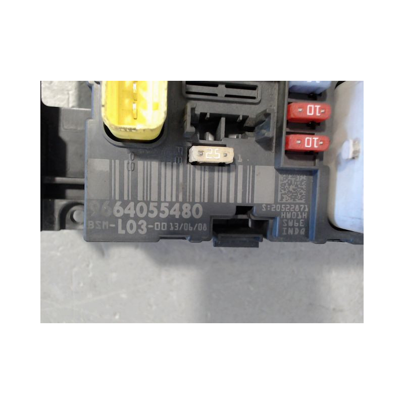 BOITE A FUSIBLES CITROEN C2 2008-