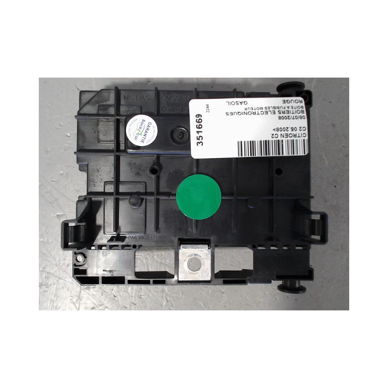BOITE A FUSIBLES CITROEN C2 2008-