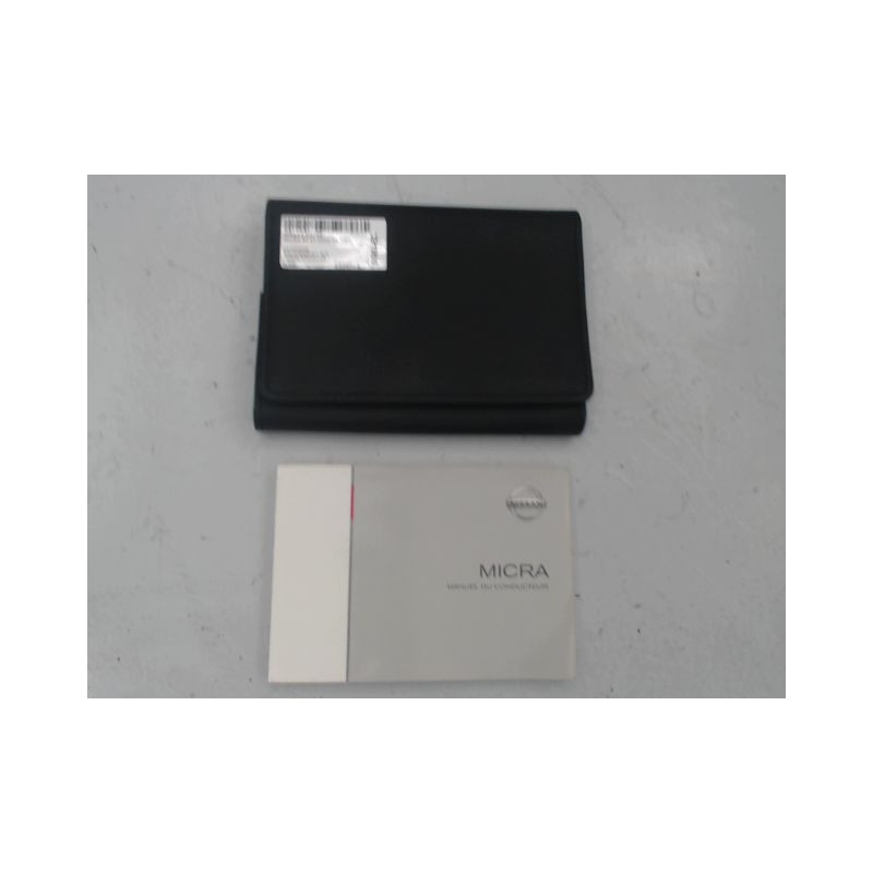 MANUEL UTILISATION NISSAN MICRA 2003-2005