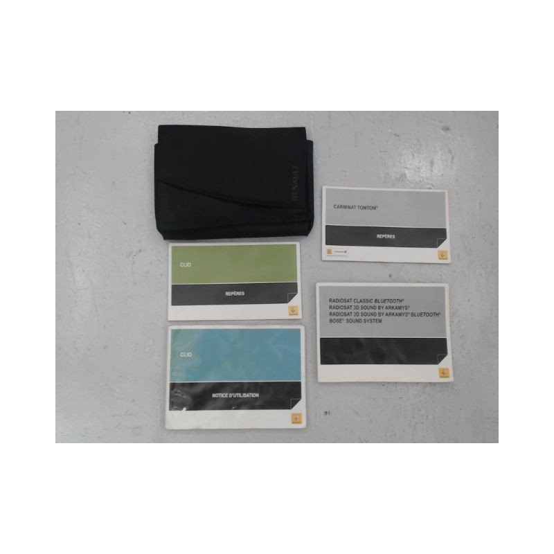 MANUEL UTILISATION RENAULT CLIO III 2010-
