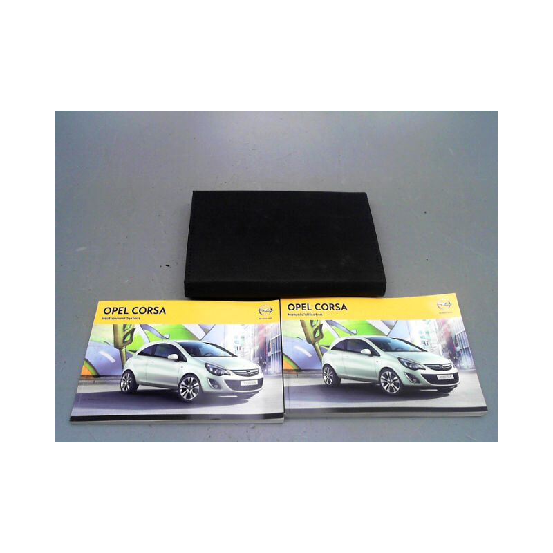 MANUEL UTILISATION OPEL CORSA