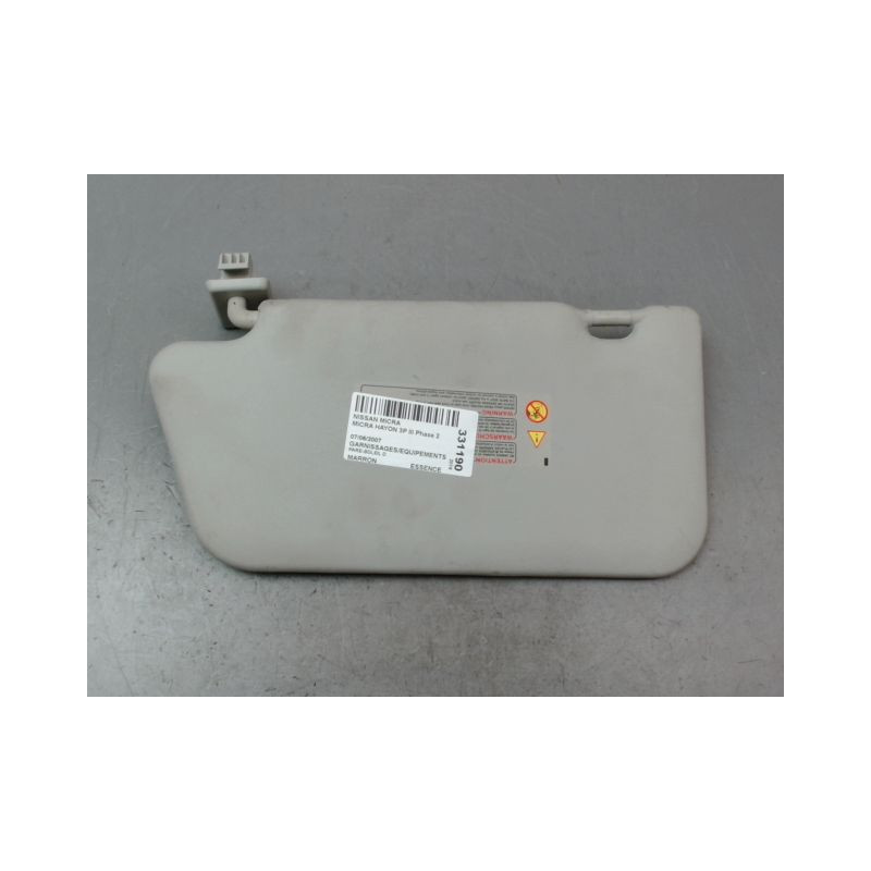PARE-SOLEIL D NISSAN MICRA III Phase 2 2005-2007