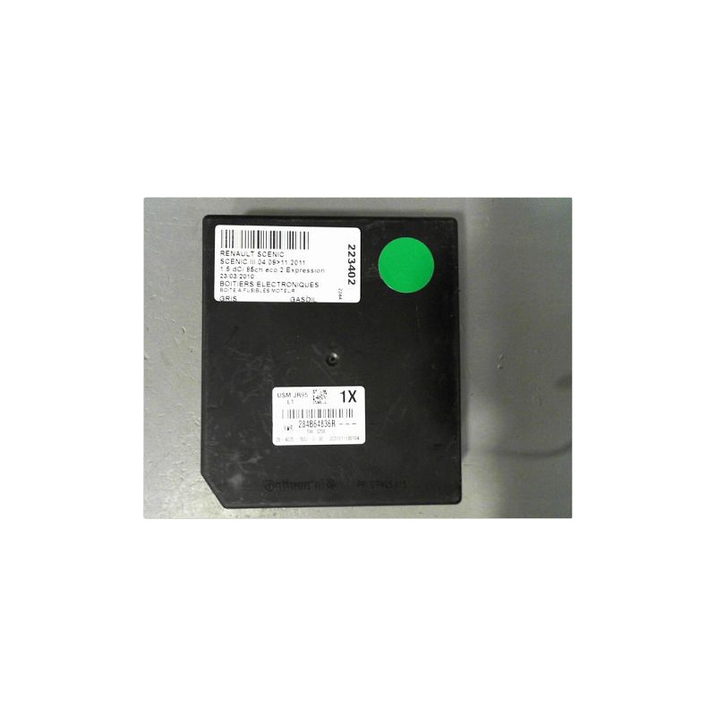 BOITE A FUSIBLES RENAULT SCENIC III 09-2011