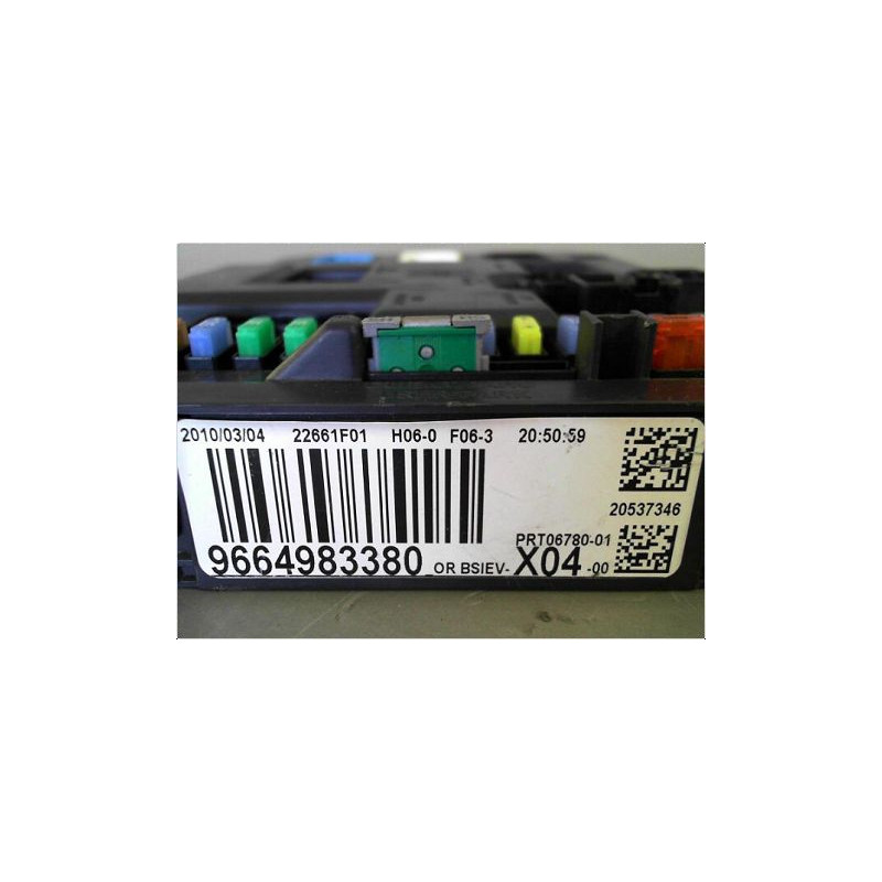 BOITIER GESTION HABITACLE CITROEN C3 II 09-13