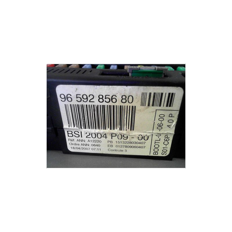 BOITIER GESTION HABITACLE CITROEN C4 04-08