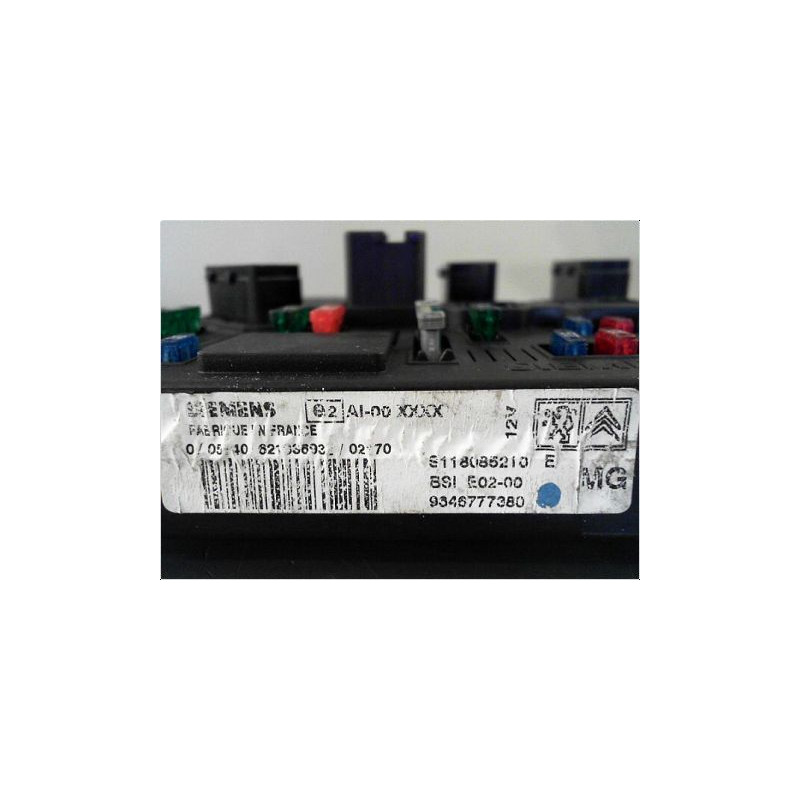 BOITIER GESTION HABITACLE PEUGEOT 206 98-09