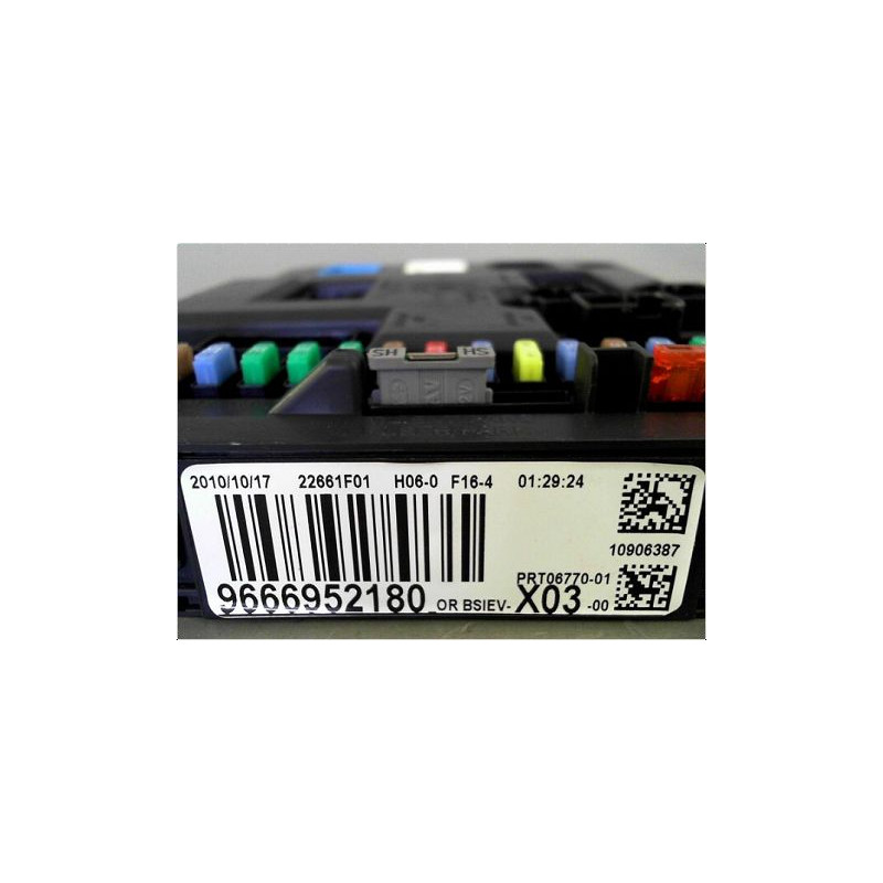 BOITIER GESTION HABITACLE CITROEN C3 II 2009-2012