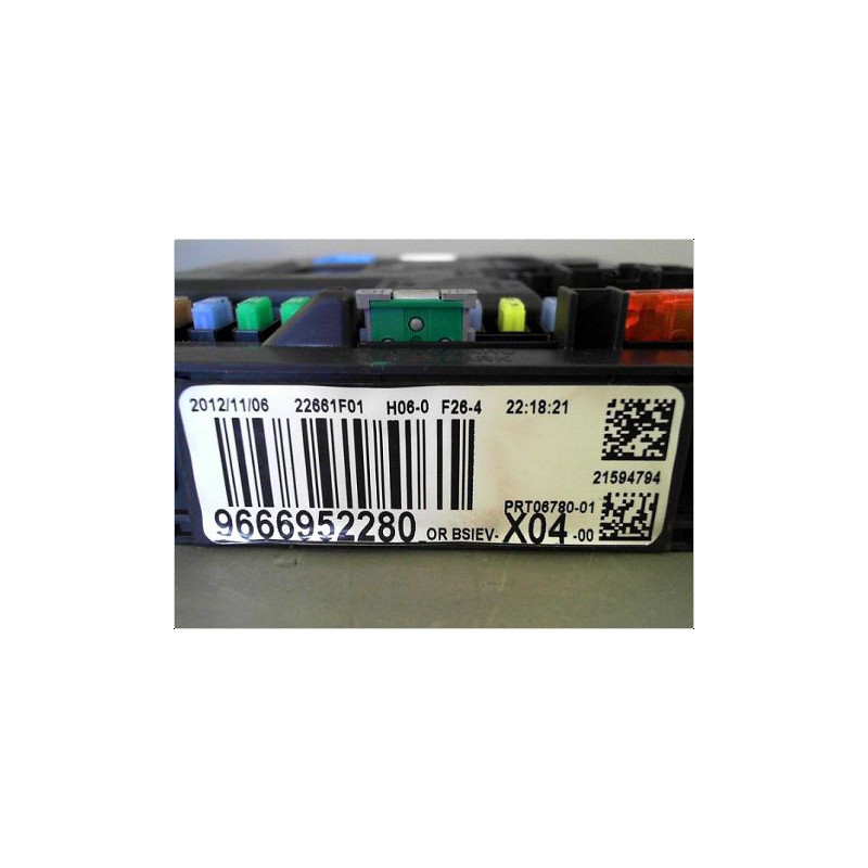 BOITIER GESTION HABITACLE CITROEN C3 II 09-13