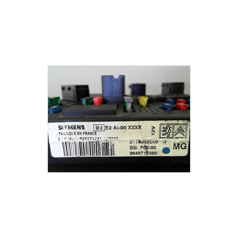 BOITIER GESTION HABITACLE CITROEN C3 2002-2005