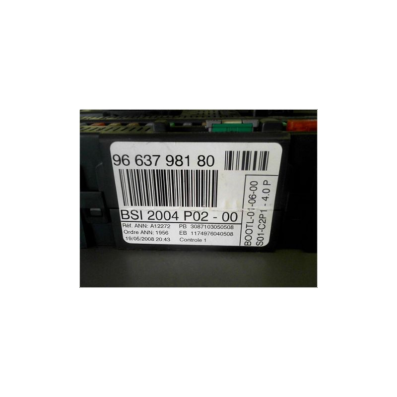 BOITIER GESTION HABITACLE PEUGEOT 308 SW 08-11