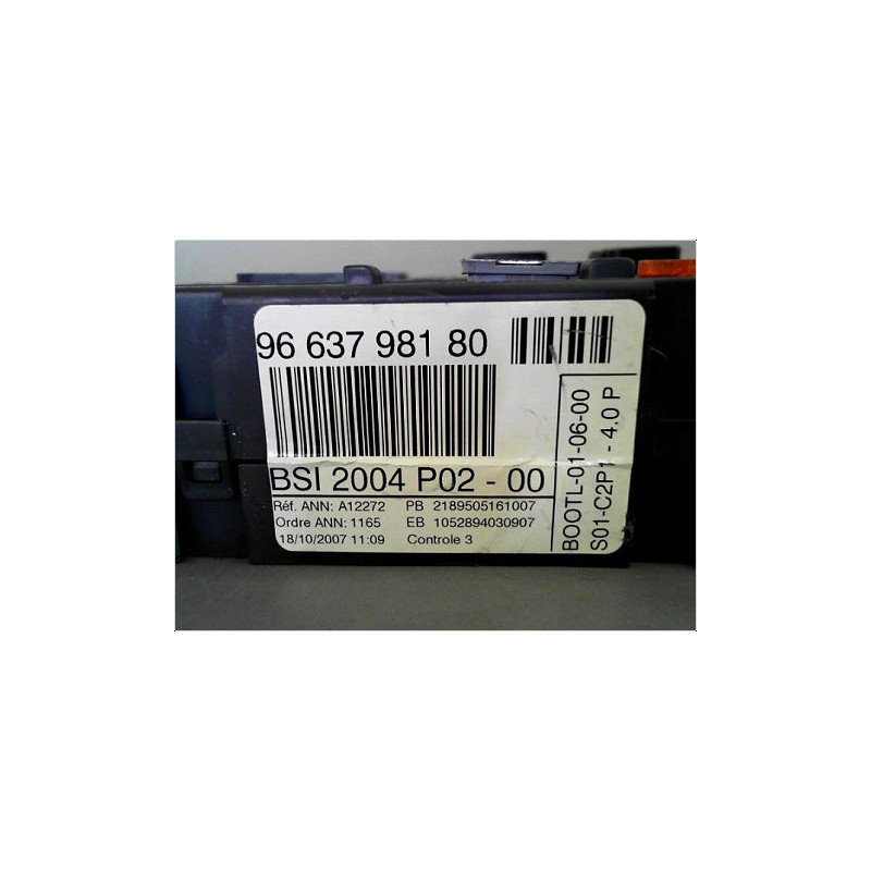 BOITIER GESTION HABITACLE PEUGEOT 308 2007-2011