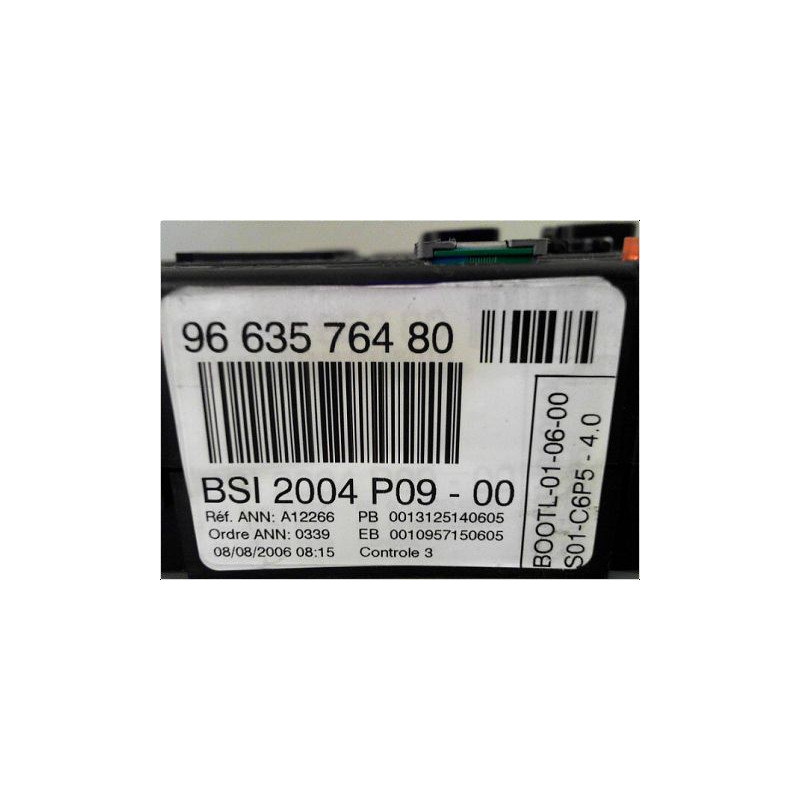 BOITIER GESTION HABITACLE CITROEN C4 COUPE 04-08