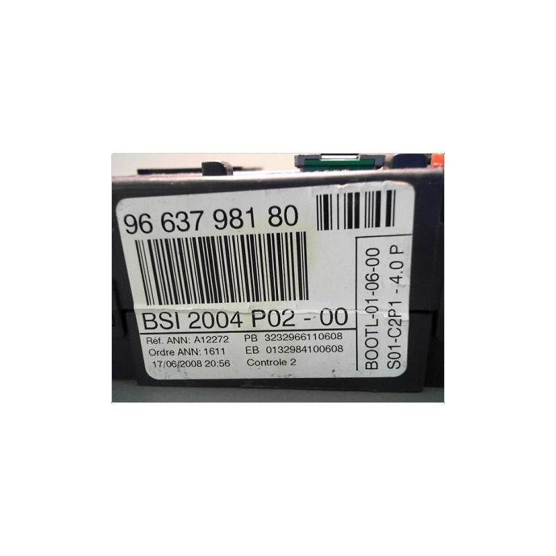 BOITIER GESTION HABITACLE PEUGEOT 308 2007-2011