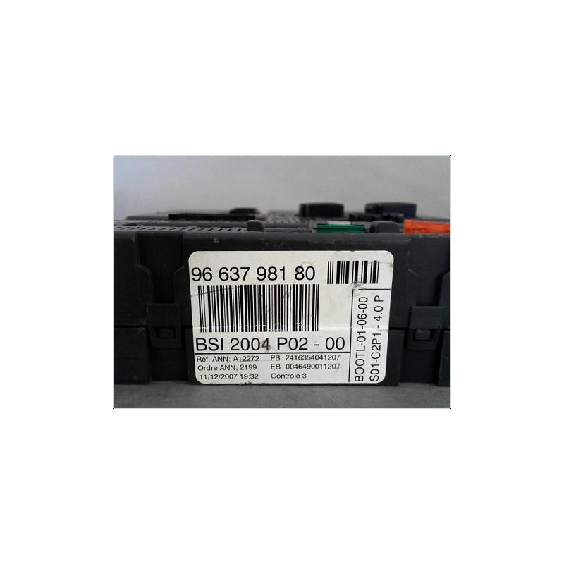 BOITIER GESTION HABITACLE PEUGEOT 308 2007-2011