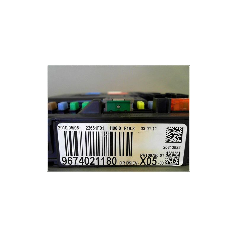 BOITIER GESTION HABITACLE CITROEN C3 PICASSO 09-12