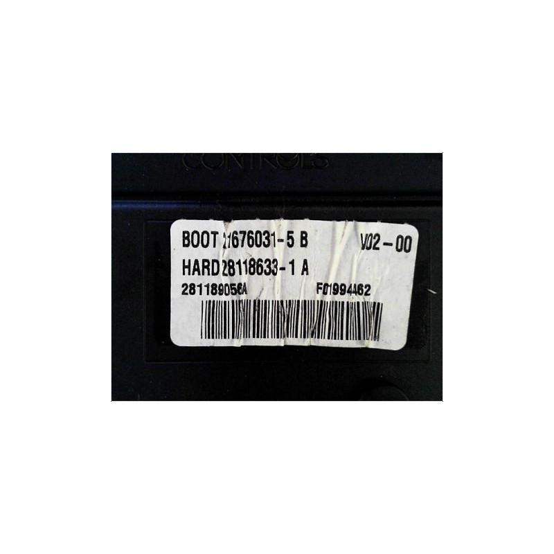 BOITIER GESTION HABITACLE PEUGEOT 407 2004-2008