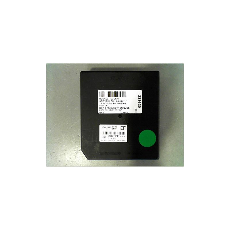 BOITE A FUSIBLES RENAULT SCENIC III PH.1 09-11