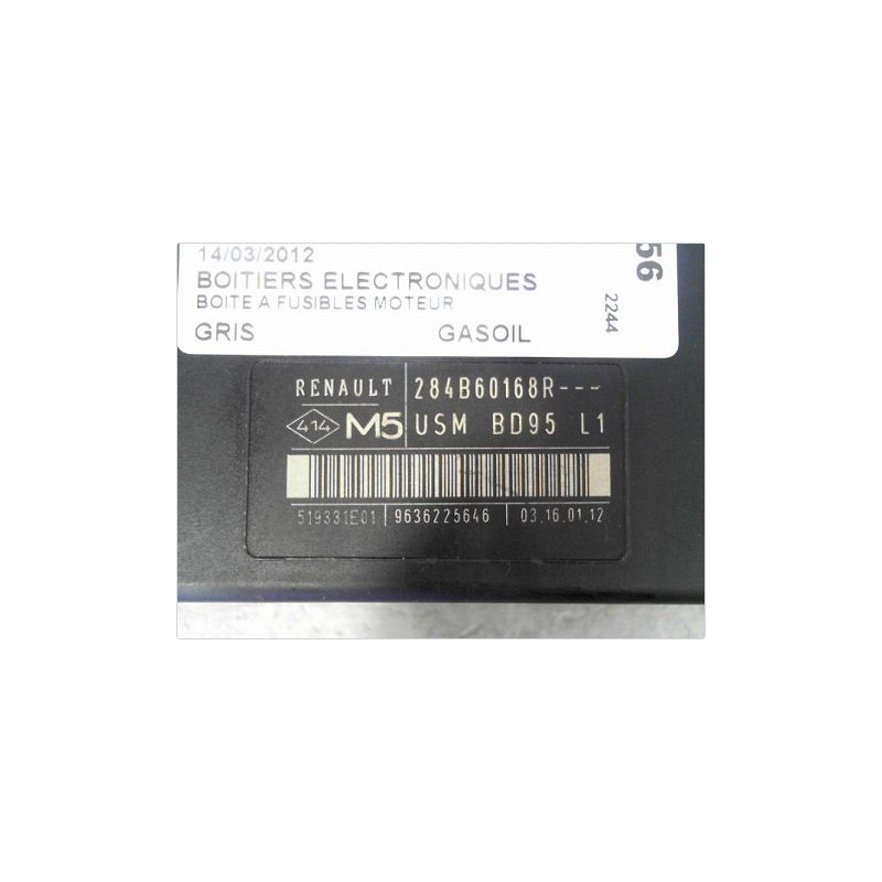 BOITE A FUSIBLES RENAULT MEGANE III PH2 12-14