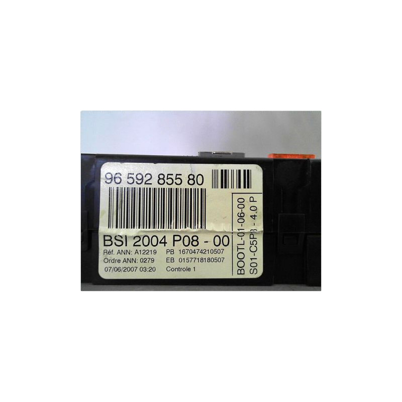 BOITIER GESTION HABITACLE CITROEN C4 04-08