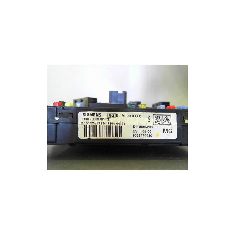 BOITIER GESTION HABITACLE CITROEN C3 2002-2005