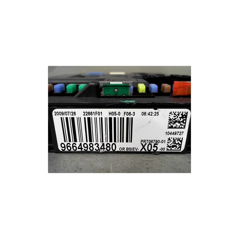 BOITIER GESTION HABITACLE CITROEN C3 PICASSO 09-12