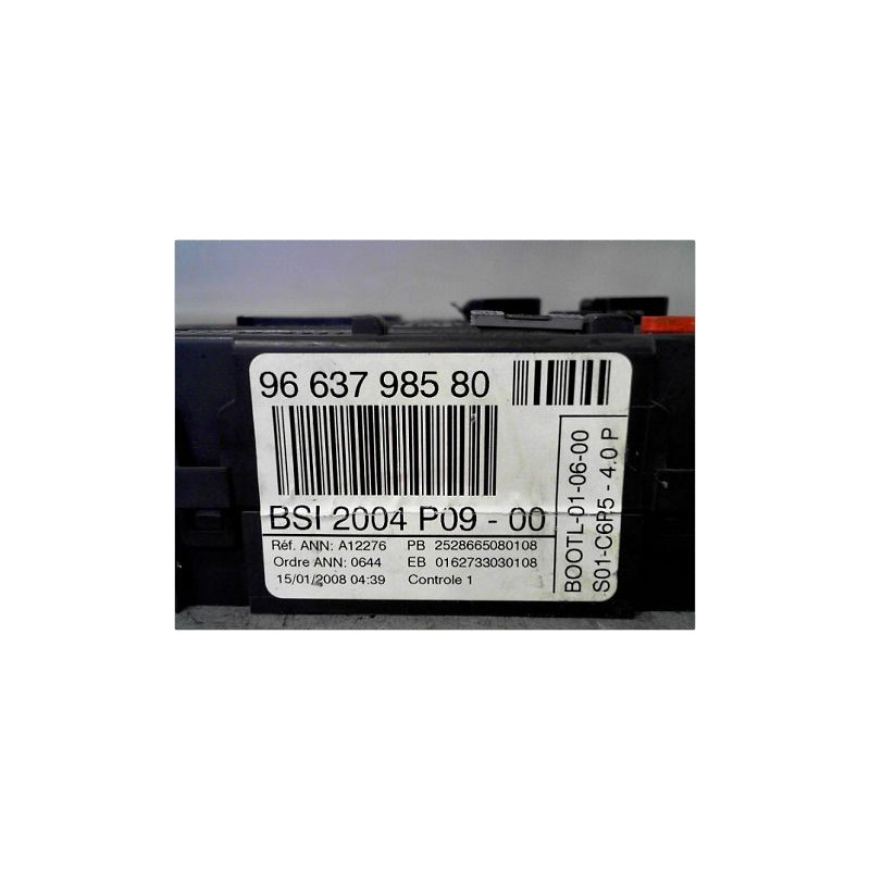 BOITIER GESTION HABITACLE CITROEN C4 04-08