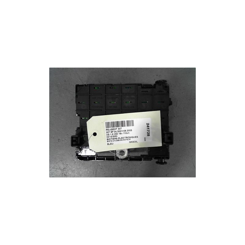 BOITE A FUSIBLES PEUGEOT 307 2001-2005