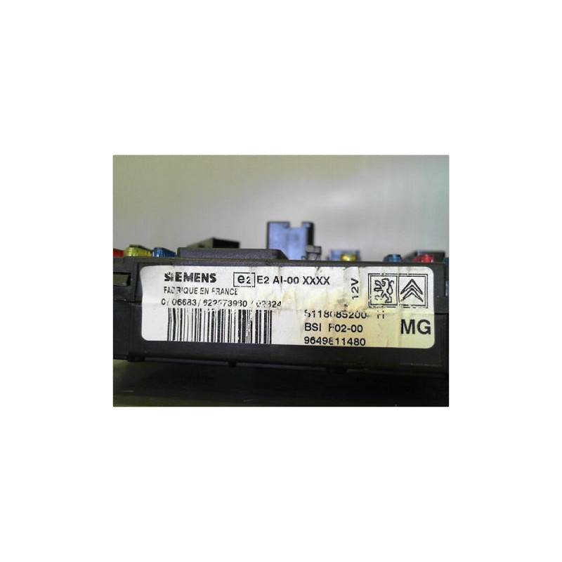BOITIER GESTION HABITACLE CITROEN C3 2002-2005