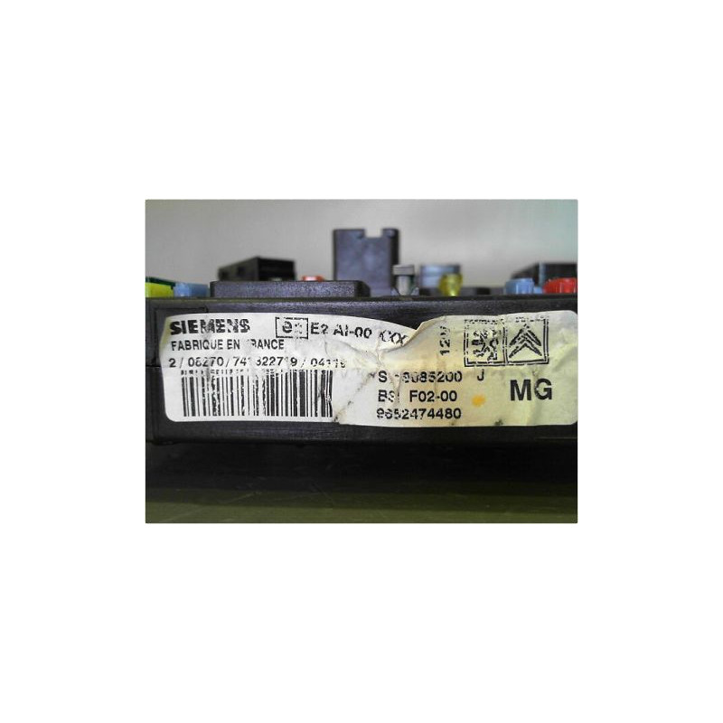 BOITIER GESTION HABITACLE CITROEN C3 2002-2005