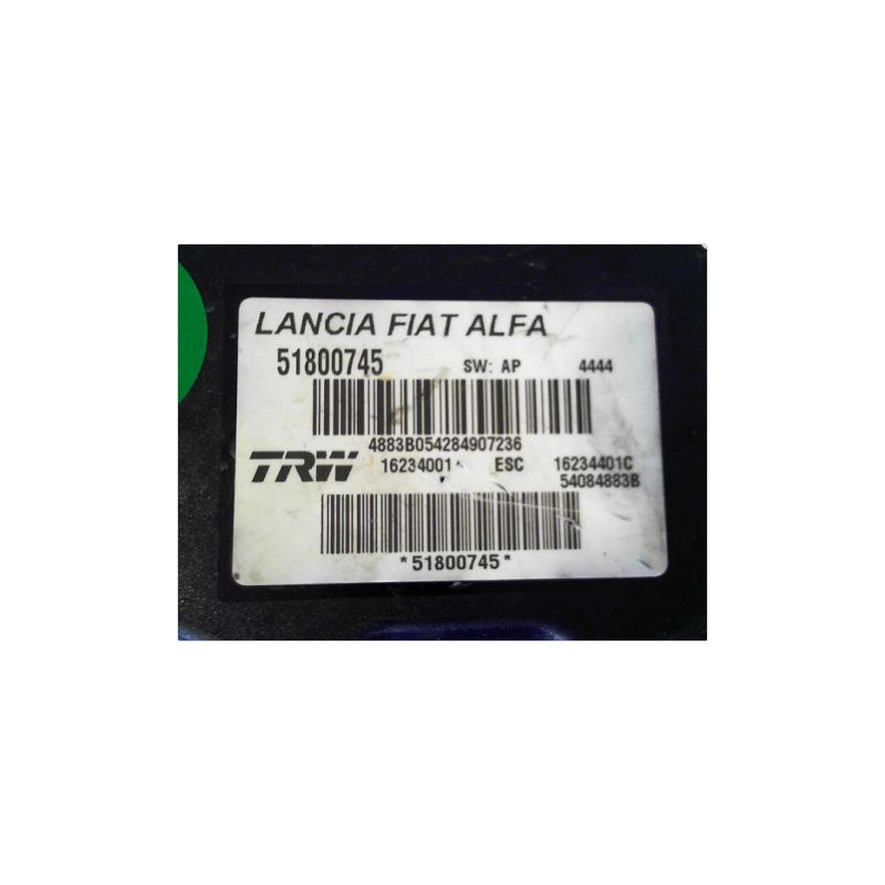 UNITE HYDRAULIQUE ABS ALFA ROMEO 159