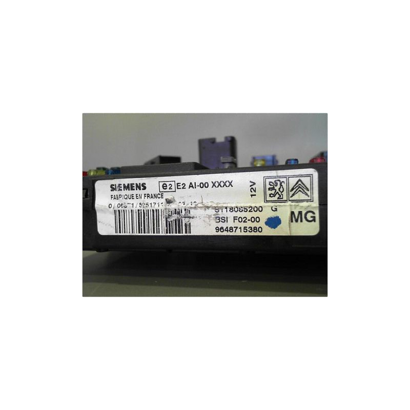 BOITIER GESTION HABITACLE CITROEN C3 2002-2005