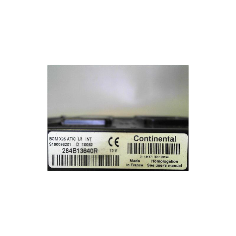 BOITIER GESTION HABITACLE RENAULT MEGANE III COUPE 08-12