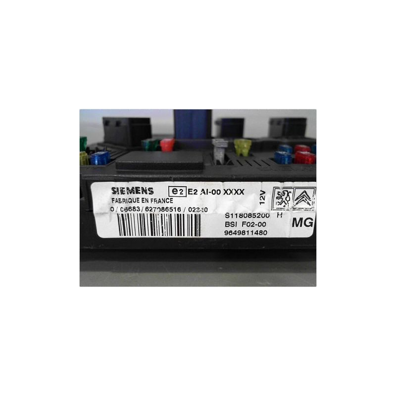 BOITIER GESTION HABITACLE CITROEN C3 2002-2005
