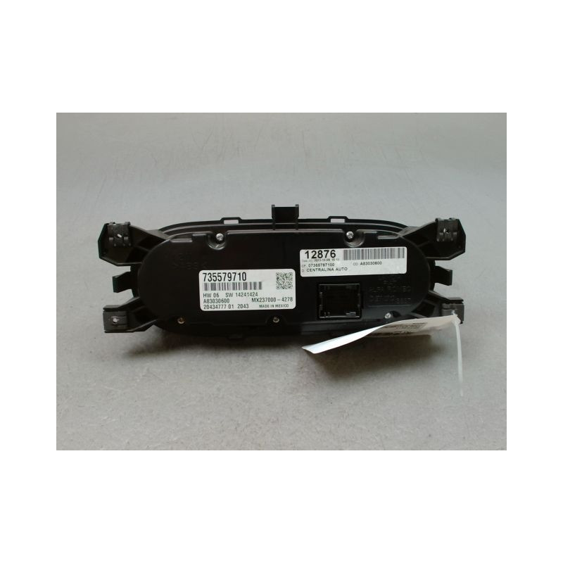 COMMANDE DE CHAUFFAGE FIAT 500