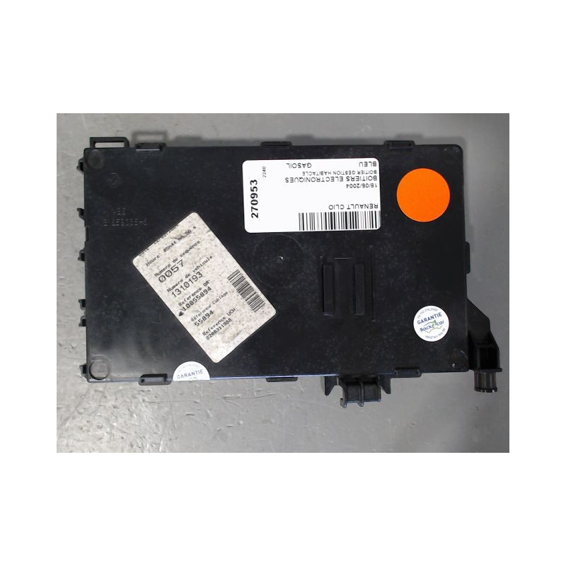 BOITIER GESTION HABITACLE RENAULT CLIO
