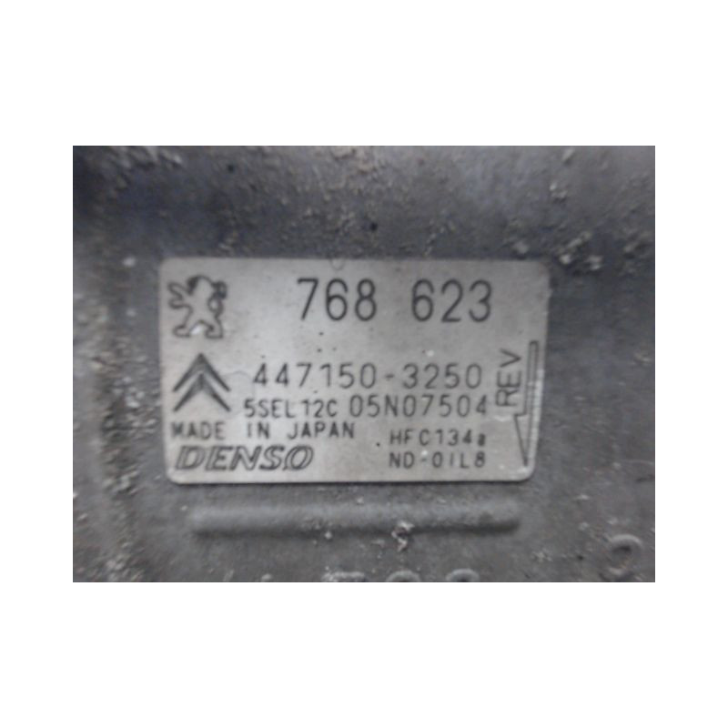 COMPRESSEUR AIR CONDITIONNE CITROEN C4 2010-