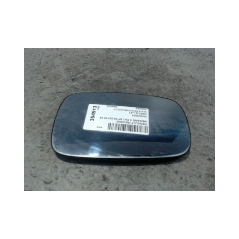 GLACE RETROVISEUR EXT D RENAULT MEGANE II PH1 02-05