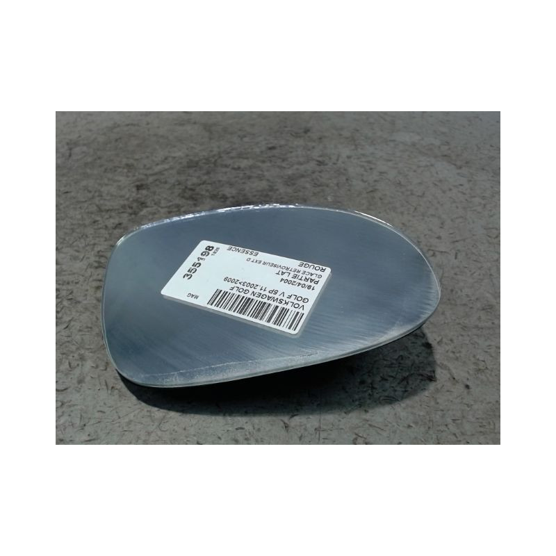 GLACE RETROVISEUR EXT D VOLKSWAGEN GOLF V 2003-2009