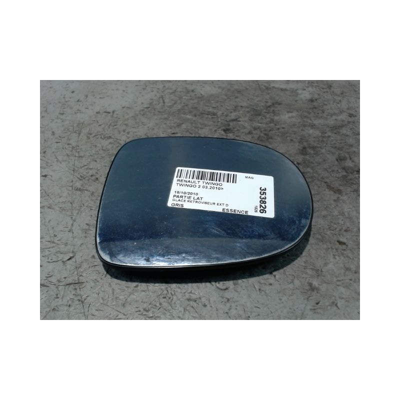 GLACE RETROVISEUR EXT D RENAULT TWINGO 2 2010-