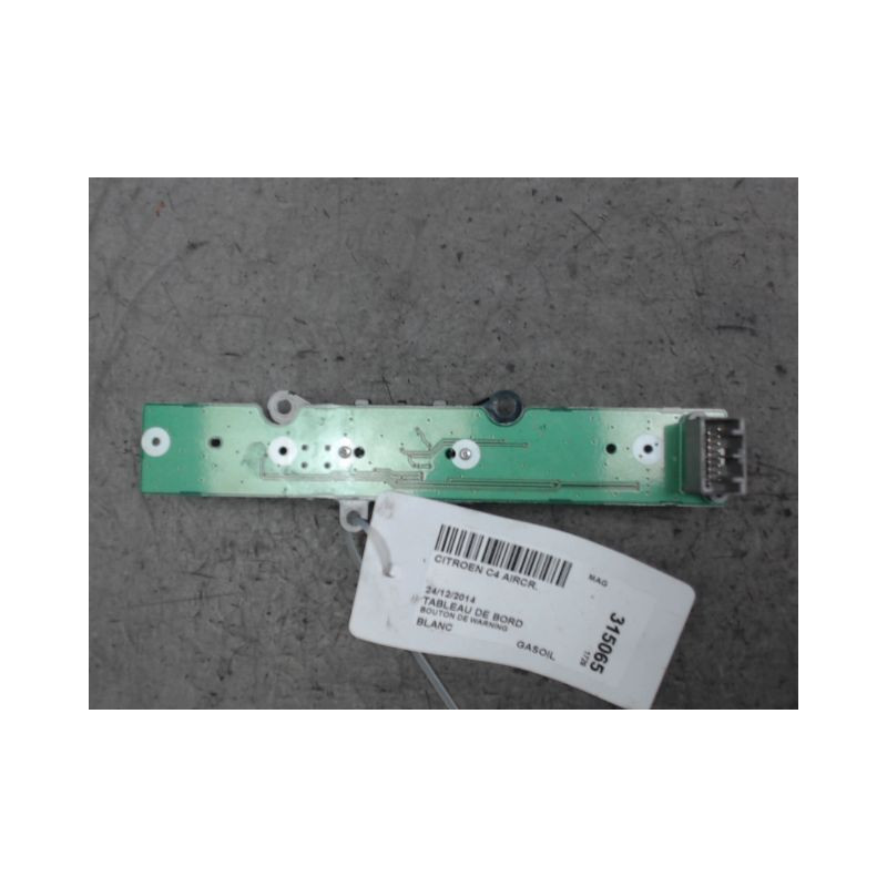 BOUTON DE WARNING CITROEN C4 AIRCR.