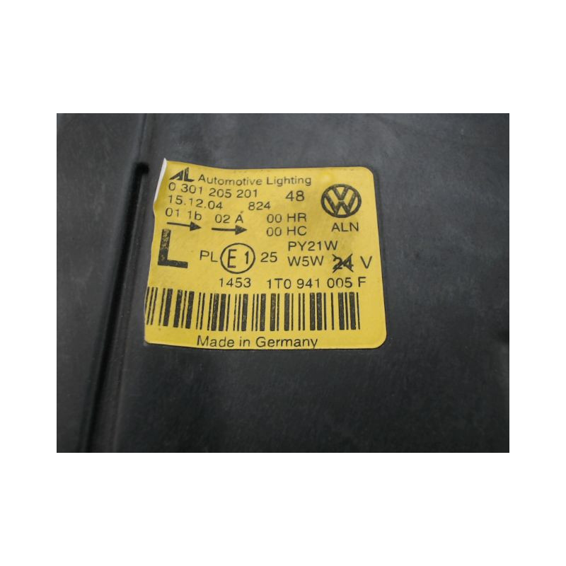 PHARE GAUCHE VOLKSWAGEN TOURAN