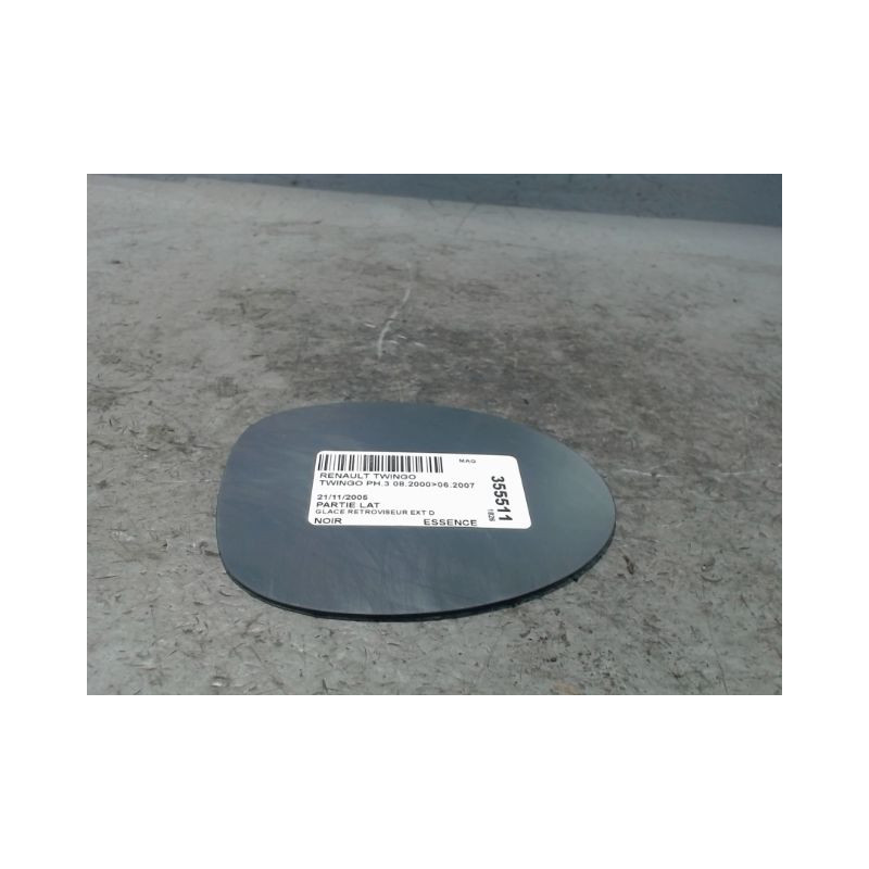 GLACE RETROVISEUR EXT D RENAULT TWINGO PH.3 2000-2007