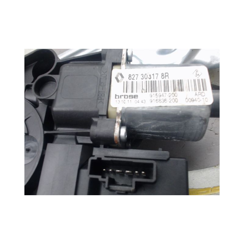 MECANISME LEVE-GLACE ARRIERE DROIT RENAULT MEGANE