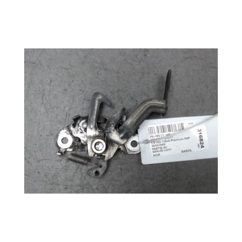 SERRURE CAPOT PEUGEOT 308 2007-